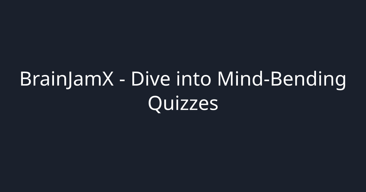 BrainJamX product image